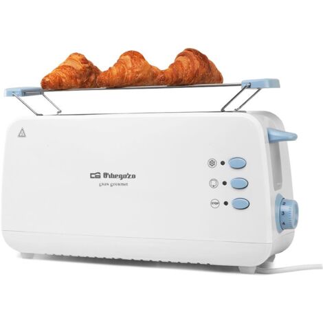 Grille pain Orbegozo TO 4012 blanc 850 watts plastique (1/5)