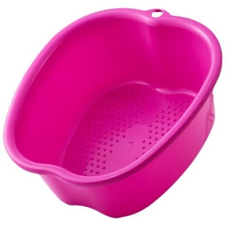 Bassin de Bain de Pieds, Spa d'eau et Massage des Pieds, pour Pédicures Tremper Les Pieds Détox et Massage, éPais et Robuste Bassine Pied Parfait Pour Tremper Les Pieds (Purple) (1/3)