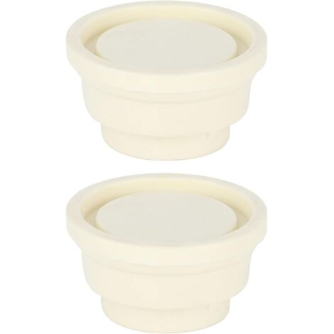 Pare-Chocs en Caoutchouc Échelle de Piscine, Bouchons Piscine Coussin Protection Chocs Tampons Convient Aux Tubes Creusée Protéger Marches Remplacement Fixation Accessoires Escalator2 Pièces