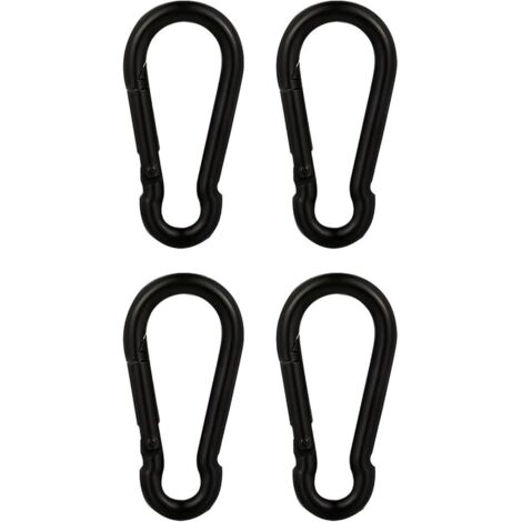 4PCS Mousquetons Robustes en Acier Inoxydable 304 pour Lextérieur, Le Camping, la Randonnée (1/5)
