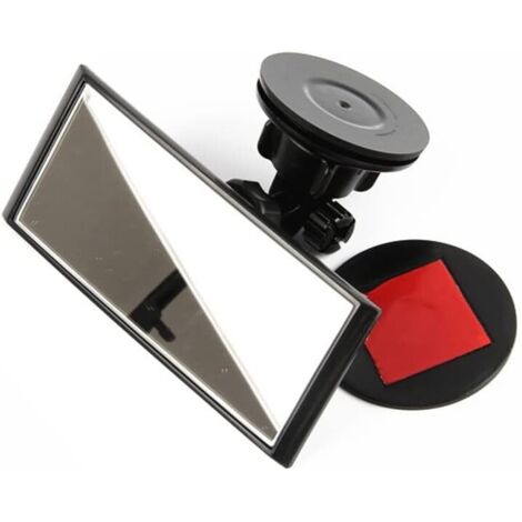 Rétroviseur De Voiture Universel, Rétroviseur Conduite Accompagnée Rétroviseur Intérieur De Voiture à Ventouse, Réglable à 360 Degrés Miroir De Courtoisie pour Voitures, SUV, Camionnettes (1/5)