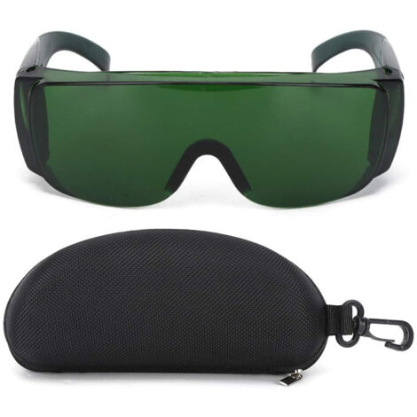 Lunette de Protection Travail, Lunettes de Sécurité, Couleur:Vert (1/5)
