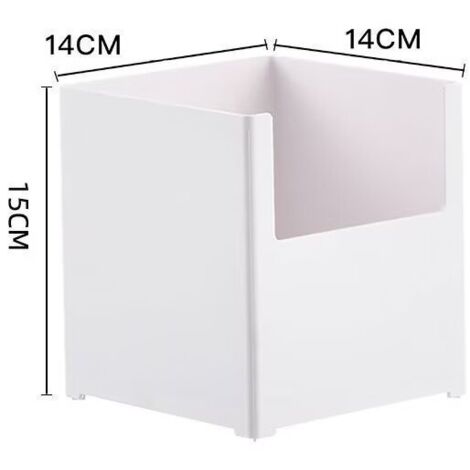 Silars Panier Rangeent Salle de Bain, 4pcs Boite Rangeent Cuisine