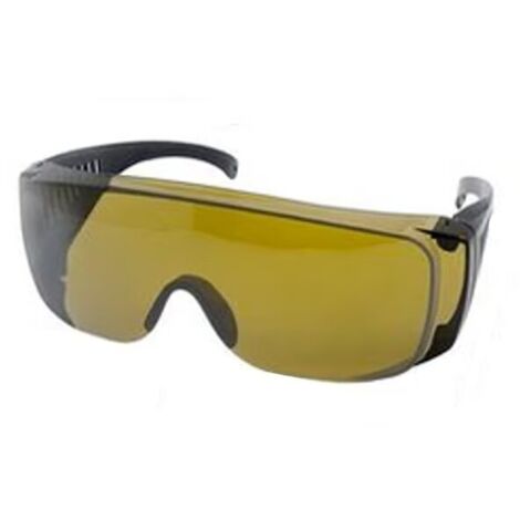 Lunette de Protection Travail, Lunettes de Sécurité, Couleur:Jaune (1/2)