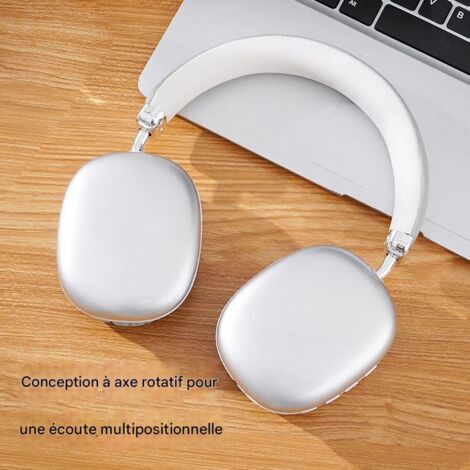 Casque bluetooth sans fil supra-auriculaire compatible iPhone autonomie 4 à 8h (1/4)