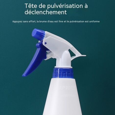 Pulvérisateur manuel 1000ml bleu, pour arrosage plantes, jardinage, pulvérisation engrais et insecticide (1/5)