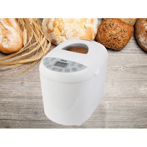 Brotbackautomat mit Timer - für 1000g Brote - 19 Programme - 550 Watt