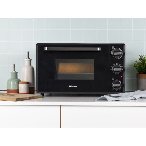 Mini Backofen 28 Liter 60 Min. Timer, Umluft, Ober- & Unterhitze - 1500 Watt