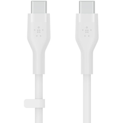 belkin 1x2 Belkin Flex Silicone Cabl 1m USB-C/USB-C b+w CAB009bt1MBW2PK (CAB009BT1MBW2PK) (1/4)