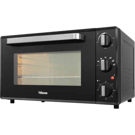 TRISTAR Mini-Backofen OV-3630, 38, L, 2000 W, Heißluft, schwarz