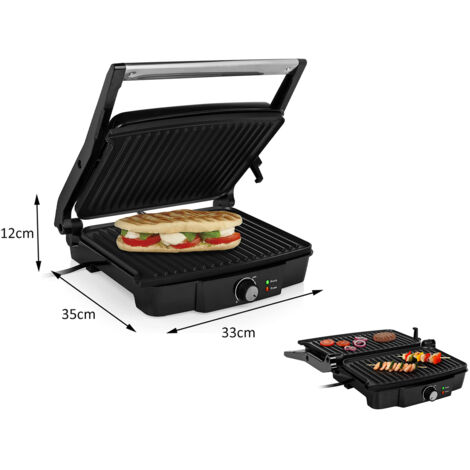 Tristar GR-2853 Kontaktgrill Paninigrill 2.000 Watt schwarz"-"164359566