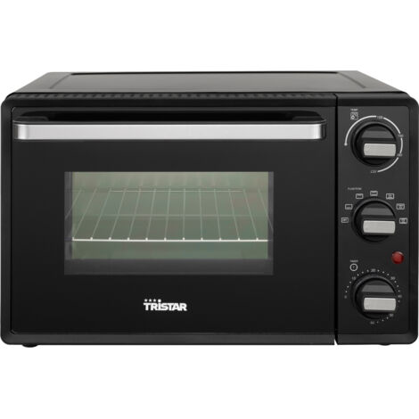 TRISTAR Mini-Backofen OV-3622, 19 L, 800 W, Heißluft, schwarz