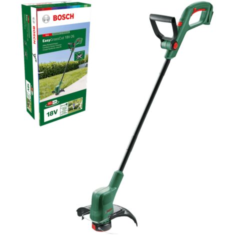 Bosch Akku Rasentrimmer EasyGrassCut 18V-26 (ohne Akku, 18 Volt System, SchnittØ 26 cm)