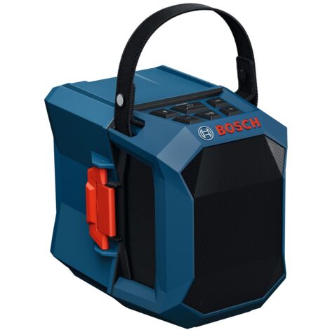 Bosch Professional Bosch Bluetooth-Lautsprecher GPB 18V-1 C, incl. Batterieabdeckung, Karton