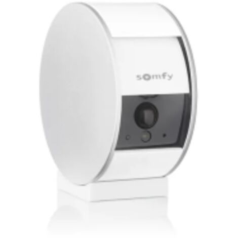 Somfy – Caméra de surveillance intérieure Full HD 1080p – Grand angle 130° – Vision nocturne 6m – Détecteur de mouvement intelligent 5m