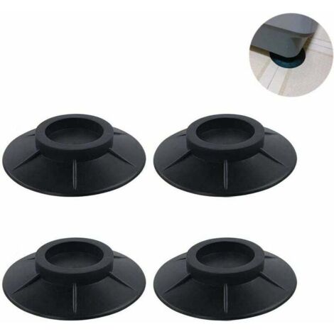 Almohadilla antivibratoria Plemont, fabricada en Alemania, almohadilla antivibratoria para lavadora - amortiguadores antivibratorios - accesorio para BOSCH, Privileg, AEG, Siemens (1/5)
