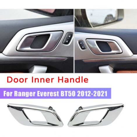 Paar links und rechts Ford Ranger 2012–2021 Everest 2015–2021 Mazda BT50 2012–2019 Chrom Auto Innentürgriff (1/4)