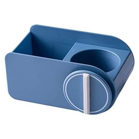 Aufbewahrungsbox für Haartrockner, Haartrocknerhalter, bohrfrei, Toilette, Badezimmer, Haartrockneraufhänger (1/5)