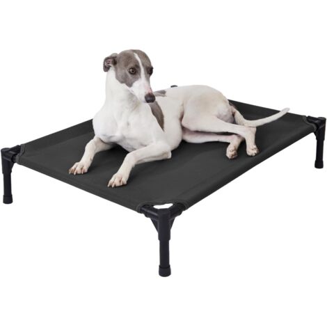 Outdoor-Hunde-Hochbett – Mittelgroßes, wasserdichtes Hochbett für Hunde, atmungsaktives Haustierbett mit waschbarem und strapazierfähigem Netzgewebe und Beinen (1/3)