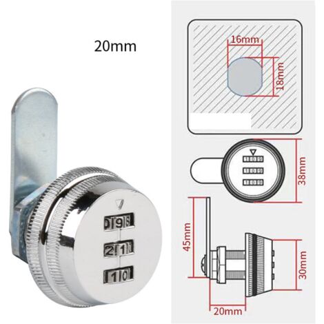 Trappola Haspe serratura di sicurezza, serratura a combinazione da 4 pollici, serratura per porte piccole, armadi, porta del fienile, bagno, esterno, garage, giardino