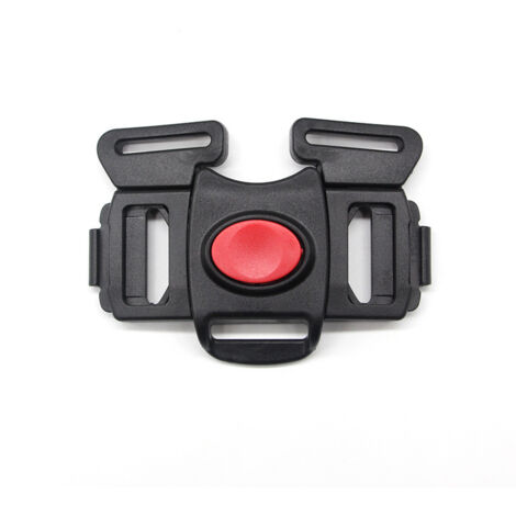 25mm 3 Fibbia a rilascio laterale in plastica con clip, cinghia 25mm 3 Fibbia a rilascio laterale in plastica con clip, cinghia