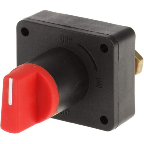 interruttore isolatore di batteria a 4 posizioni, con possibilità di