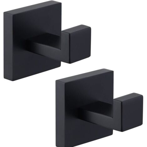 Set 2 Asciugamani In Ciniglia Con Pompon E Ganci – 19x19 Cm – Morbidi E Assorbenti – Per Bagno, Cucina, Palestra (Grigio+Blu)
