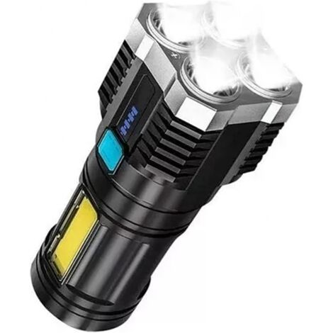 Torcia LED Angolare Per Casco Drfeify | Telescopica E Portatile Con Batteria Ricaricabile | Set Con Caricatore E Custodia Per Outdoor E Ciclismo - 3
