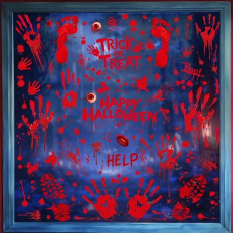 82 Adesivi Decorativi Per Halloween - 10 Fogli PVC Con Fantasmi, Streghe, Zombie, Per Finestre, Vetri, Feste, Facili Da Applicare E Rimuovere