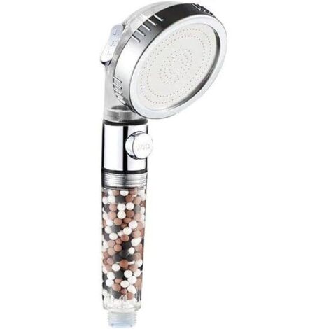 Cobbe Soffione Doccia Quadrato Cromato - Alta Pressione, 2 Modalità (Pioggia/Danzante), Ugelli Silicone Anticalcare, Risparmio Idrico, Universale