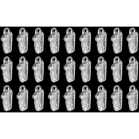 Set Morsetti Antivento Per Tende Da Sole, Clip Per Teloni, 2 Pezzi, Per Camper, Tenda E Giardino, Larghezza 12 Cm, Antiruggine - 6