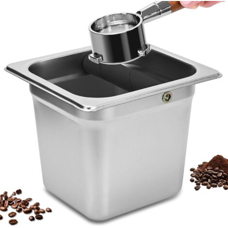 Contenitore Caffè Espresso In Acciaio Cassetto Di Scarico Per Caffè