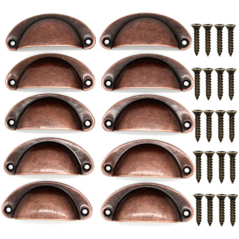 Pomo De Tocador Negro De 3,75 ", 5", 6,3 ", Tirador De Cajón, Pomos