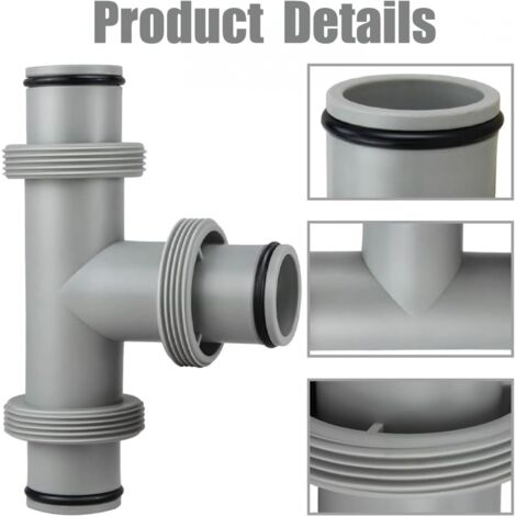 Raccordo per piscina 32 mm, Kit di collegamento per piscina 32 mm, Raccordo per filtro Raccordo per piscina 32 mm, Kit di collegamento per piscina 32 mm, Raccordo per filtro
