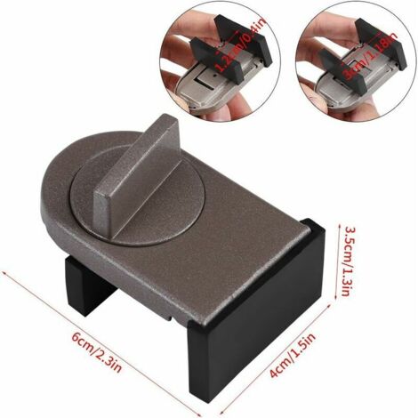 Barra De Seguridad Para Puertas Ajustable 57-125 Cm | Antirrobo Para Puertas Correderas Y Ventanas | Fácil De Instalar Y Portátil