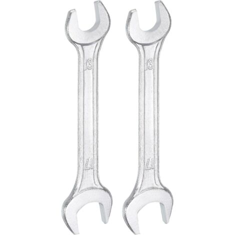 Llave Doble Boca 3/8-7/16" Españolas Fija Toolcraft TC3822