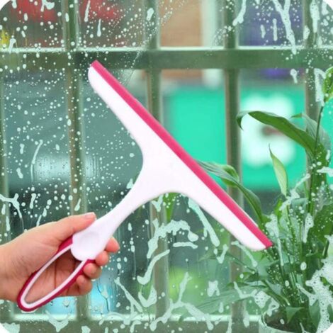 Limpiador Multiusos Con Escobilla De Goma – Para Ducha, Baño, Coches Y Ventanas – Mini Cepillo