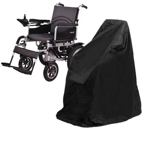 SHINING HOUSE Funda para silla de ruedas, funda impermeable para silla de ruedas, funda a prueba de polvo para silla de ruedas eléctrica, andador o silla de ruedas excepcional (1/5)