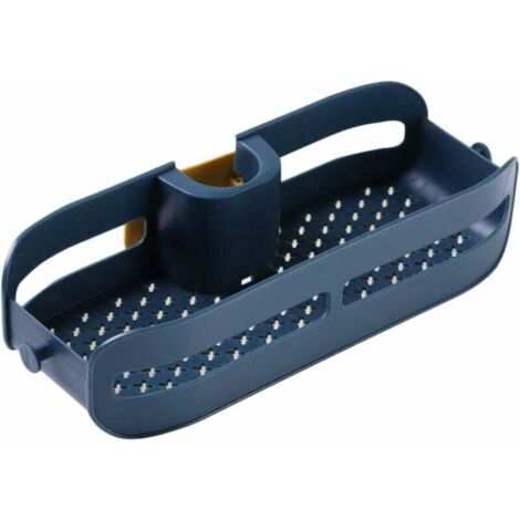 SHINING HOUSE Organizador de fregadero de cocina, soporte para grifo, soporte para esponja de grifo, soporte para esponja de fregadero, soporte para grifo para organizador de fregadero de cocina