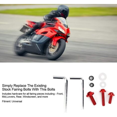Ancla De Seguridad Para Moto - Cadena Con Perno Rojo, Para Anclar En Pared O Suelo, Antirrobo