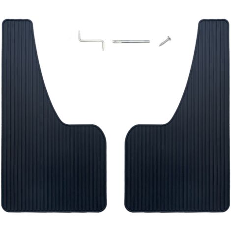 SHINING HOUSE Piezas Guardabarros Guardabarros, Guardabarros de Coche, Guardabarros Universales para Coches, Guardabarros Delanteros y Traseros para Coche, Accesorios para Guardabarros (Negro) (1/4)