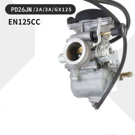 SHINING HOUSE Carburador de motocicleta GN125 GS125 GX125 EN125 A 2A 3A PD26JN (1/5)