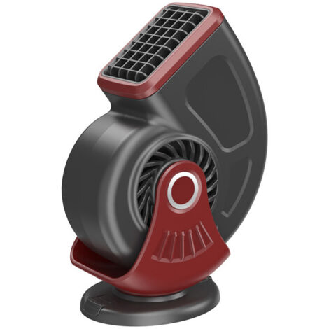 SHINING HOUSE Calentador de coche de 12 V y 150 W, doble uso, ventilador de enfriamiento rápido, calentador de coche portátil, descongelador de parabrisas rojo (1/4)