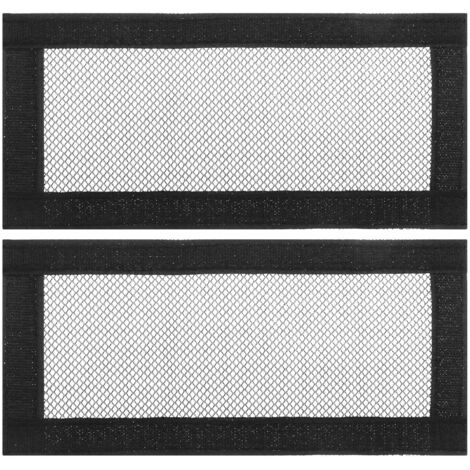 SHINING HOUSE piezas de cubierta de ventilación debajo del asiento del automóvil compatible con el modelo Y, modelo 3, rejilla protectora de malla antibloqueo para salida de aire de 25 x 12 cm, color  (1/5)