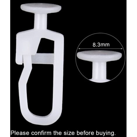 Comprar Ganchos Para Cortina Mainstays Plástico Transparente | Walmart