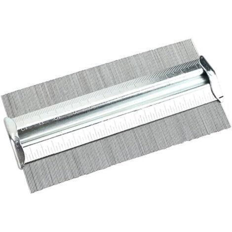 SHINING HOUSE Calibre de contorno de metal para copiar con precisión formas irregulares, duplicador, trazado de madera