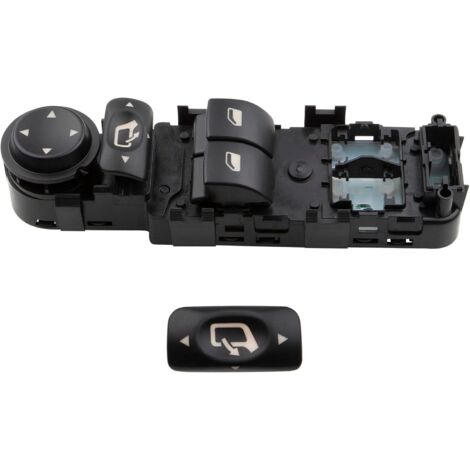 SHINING HOUSE Botón pulsador plegable para interruptor de ventana eléctrica C4 04-10 6554.HE 6554HE 9651464277 (1/4)