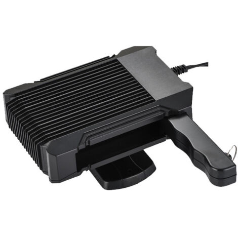 SHINING HOUSE Calentador portátil para automóvil de 12 V y 150 W con asa, calentador y ventilador 2 en 1, desempañador de invierno para automóvil, soplador de aire, soporte giratorio (1/4)