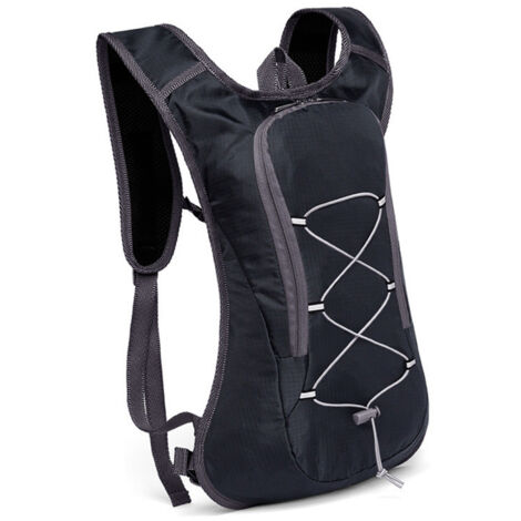 SHINING HOUSE Mochila ligera para bicicleta de 6 l, pequeña bolsa de ciclismo con tiras reflectantes para bolsa de agua, compatible con correr, andar en bicicleta, hacer senderismo, correr y deportes (1/5)