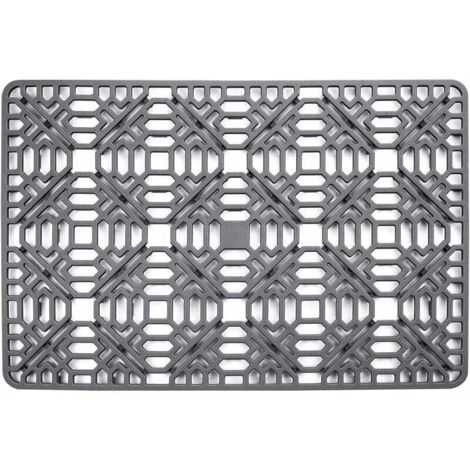 SHINING HOUSE Alfombrilla de silicona para fregadero de cocina, excelente accesorio de rejilla protectora para fregadero de acero inoxidable, fregadero de baño, cuenco de porcelana, debajo del fregade (1/5)